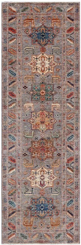 Kazak Tappeto orientale 250x80 (Pakistan) Annodato A Mano