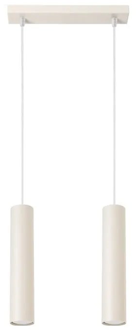 Lampadario color crema Castro – Sollux