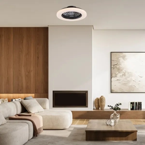 Rabalux 71329 - Lampada LED dimmerabile DALFON 48W/230V 3000-6500K con ventola e