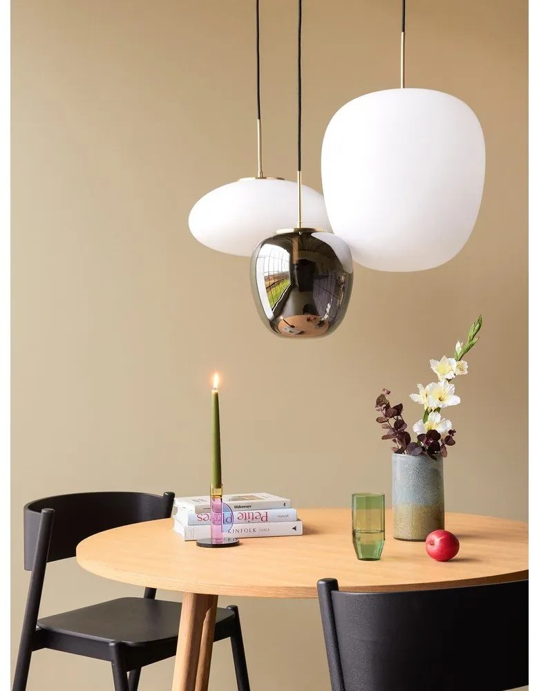 Tavolo da pranzo rotondo in rovere naturale ø 115 cm Ground - Hübsch