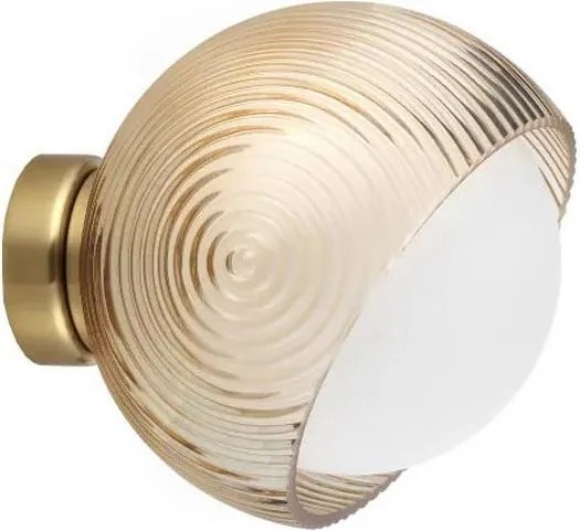 Ideal Lux - Applique LED BLOOM 1xE27/42W/230V oro/beige fumé