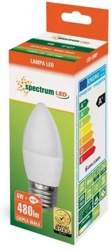 Bulbo LED Caldo  E-27 230V 6W Candela 13061