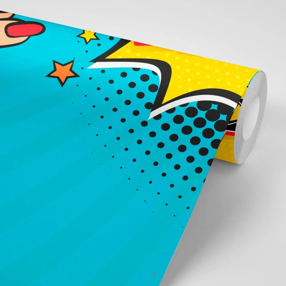Carta da parati autoadesiva – Motivo pop art - BANG!