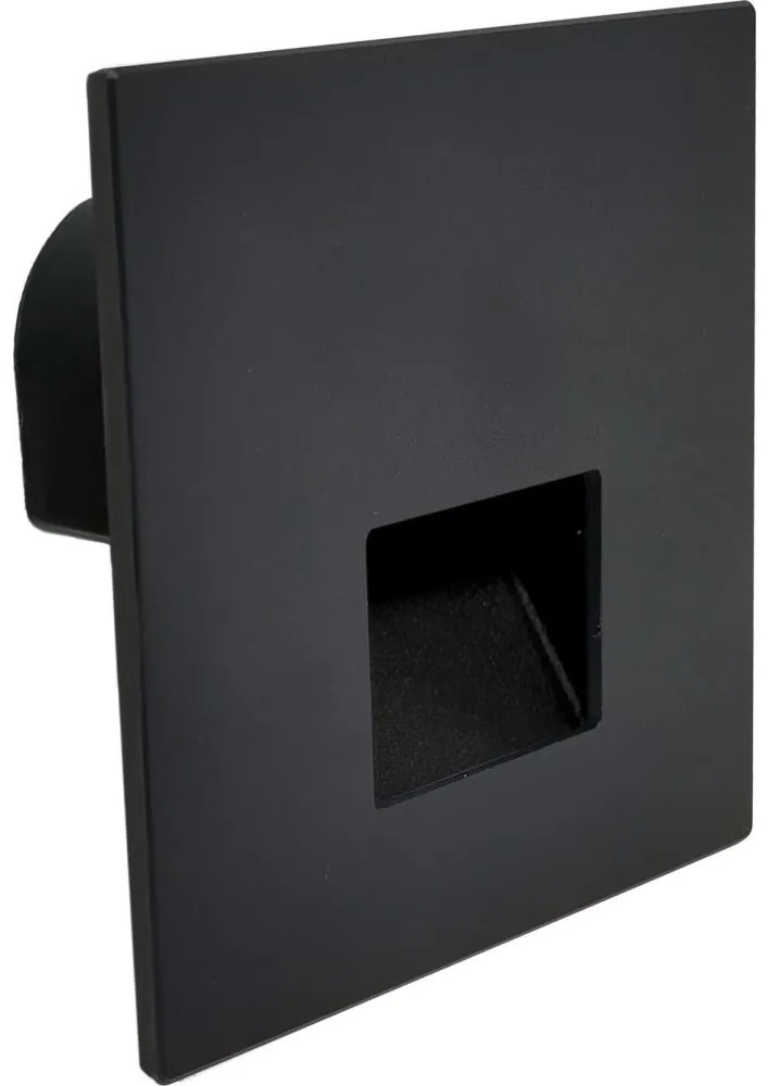 Brilagi - Lampada per scale LED JACK LED/3W/230V 3000/4000/6500K IP65 nera