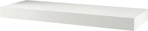 Mensola per lavabo bagno sospesa 120 cm COSTA in legno Bianco