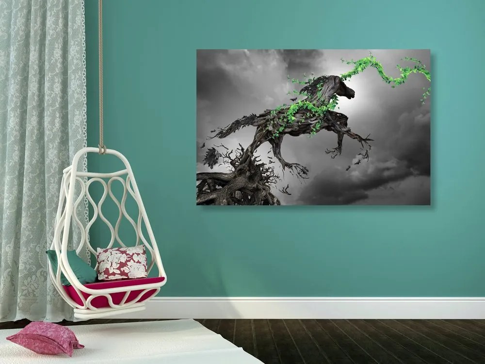 Quadro su tela – Cavallo in design unico