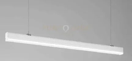 Lampada led binario busbar bianca 72w 9340lm 4000k batteria di emer...