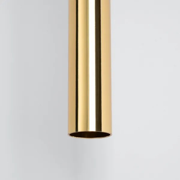 Sollux SL.1195 - Lampadario a sospensione con filo PASTELO 1xG9/8W/230V oro