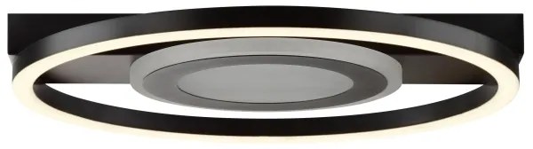 Brilliant - Plafoniera LED RGBW dimmerabile MAUREEN LED/20W/230V 3000-6500K nera + telecomando