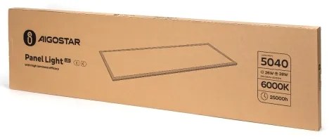 Aigostar - Pannello LED da incasso LED/28W/230V 120x30 cm 6000K
