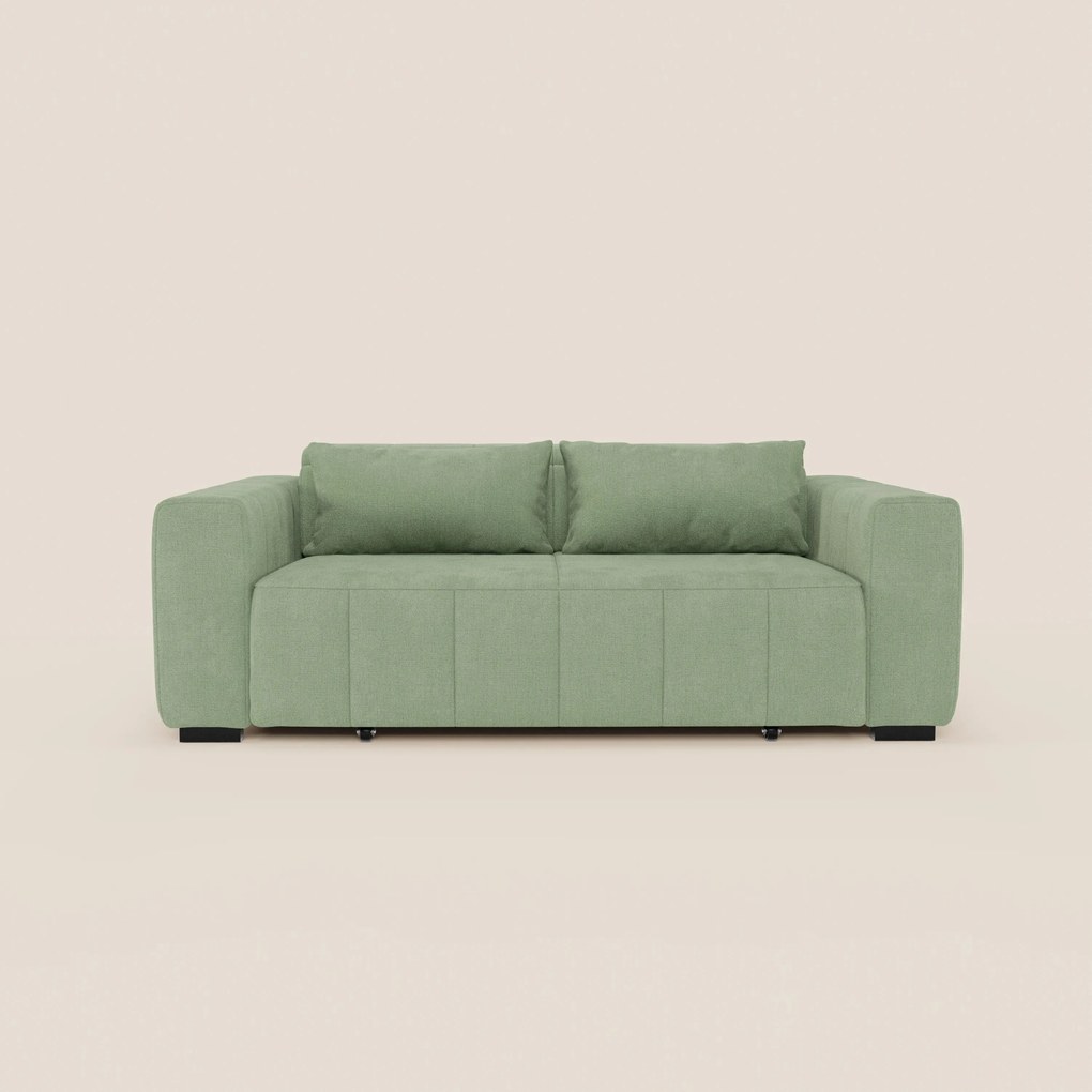 Doric divano 3 posti con sedute allungabili tramite relax elettrico - poggiatesta reclinabile in tessuto smacchiabile T23