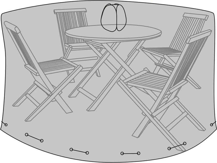 Copertura protettiva per tavolo da giardino ø 185 cm - House Nordic