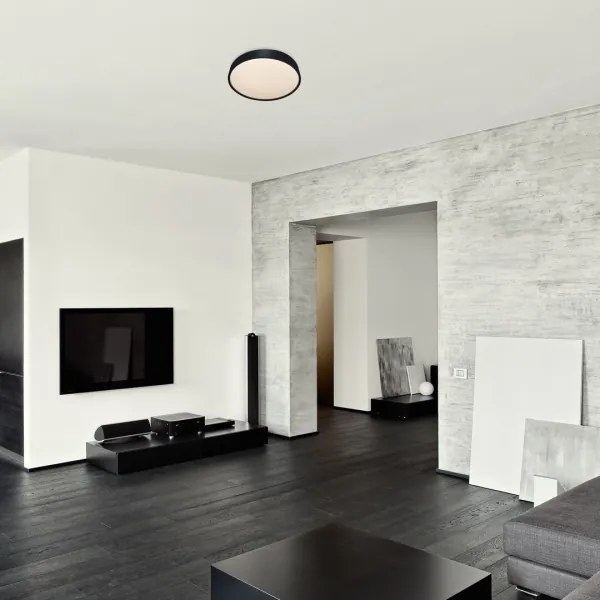 Rabalux 75011 - Plafoniera LED con un sensore LARCIA LED/19W/230V IP44 nero