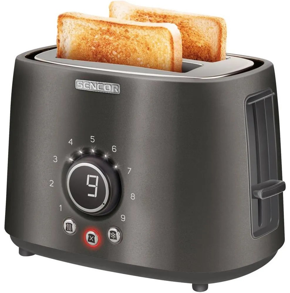 Sencor - Tostapane a 2 fette 1000W/230V antracite