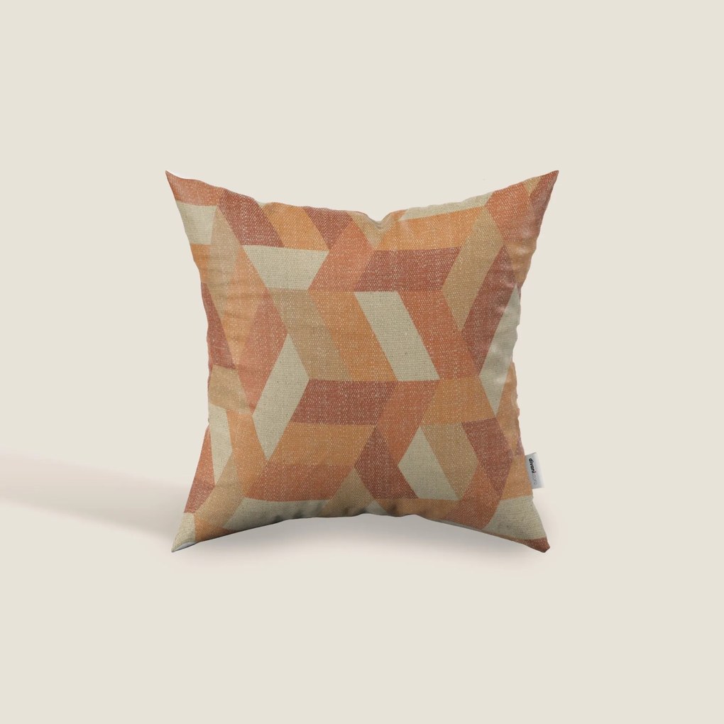 Unreal cuscini a fantasia geometriche in tessuto idrorepellente disponibile in diverse colorazioni