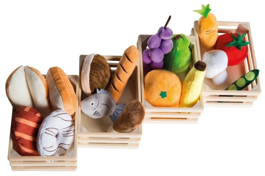 Set da gioco per bambini Food Crates - Roba
