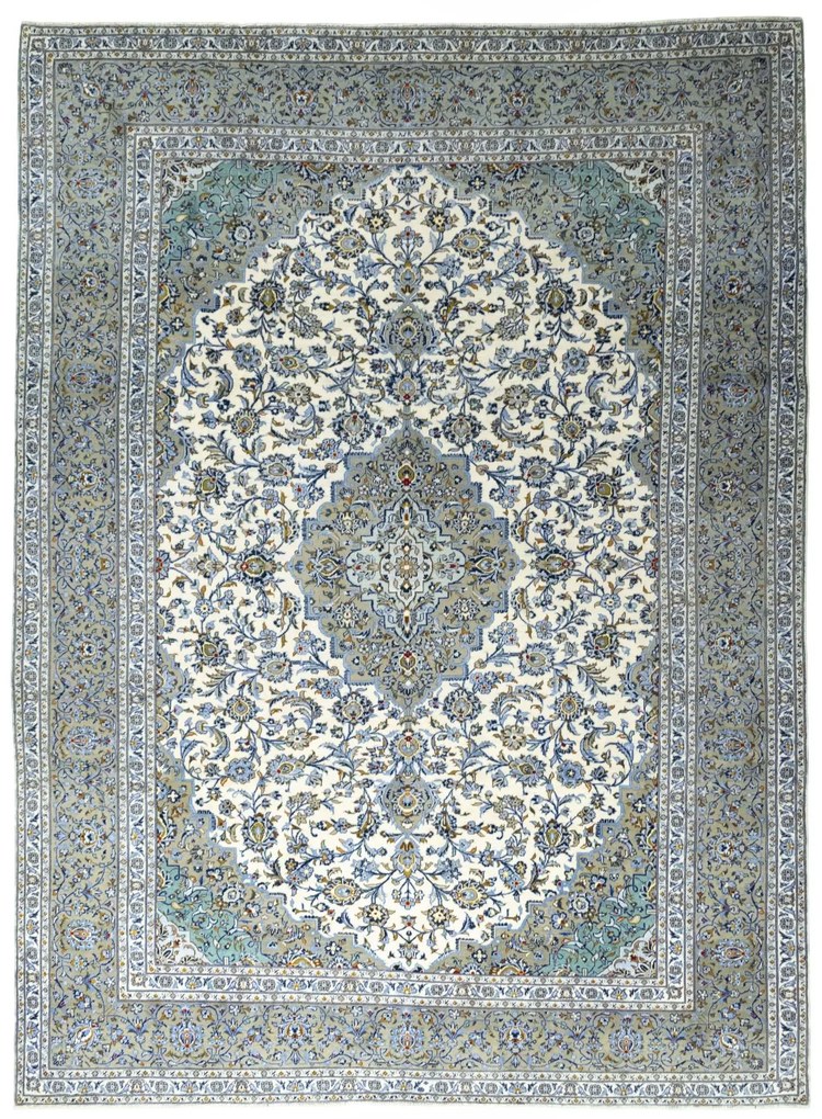 Kashan Tappeto persiano 290x400 Beige (Iran) Annodato A Mano