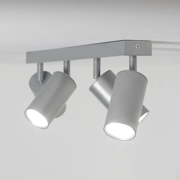 Brilagi - Luce Spot da bagno SELE 4xGU10/30W/230V IP44 argento