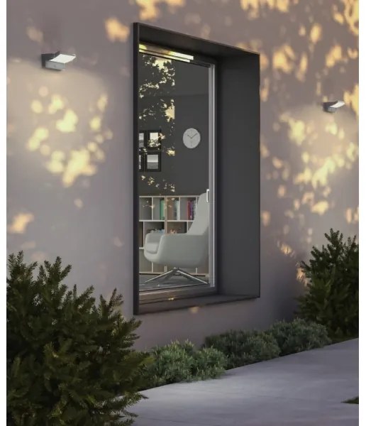 Redo 90587 - Lampada da esterno LED con sensore FLIP LED/20W/230V 3000K IP54 antracite