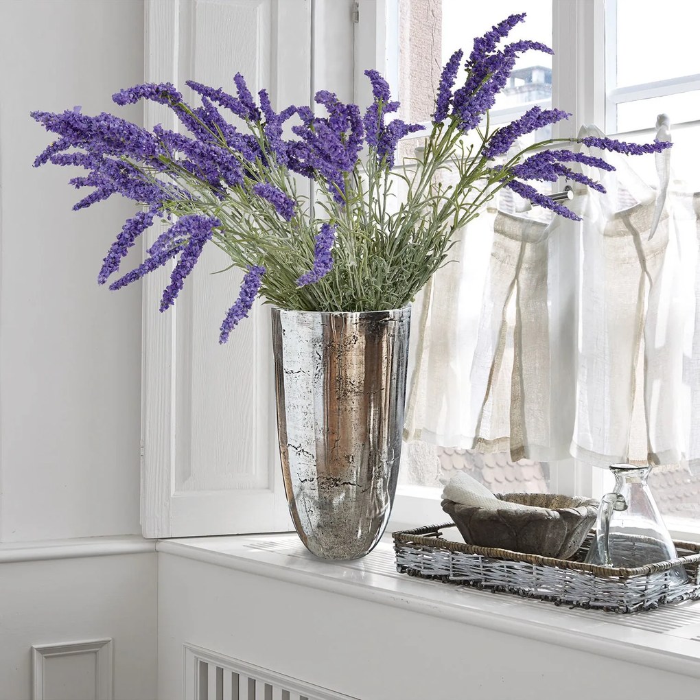 Set di 6 fiori decorativi Lavender