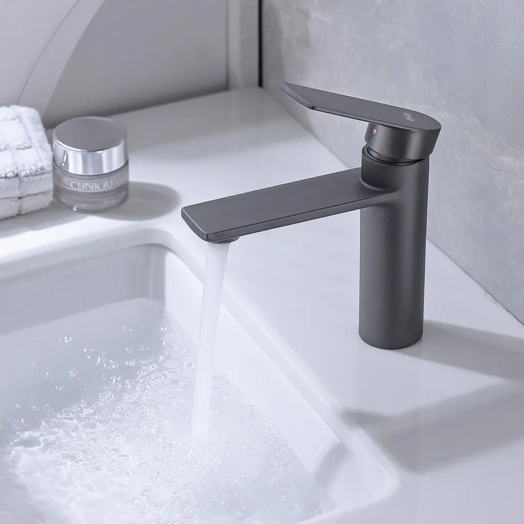 Rubinetto da lavabo REA Storm Gun Grey Low