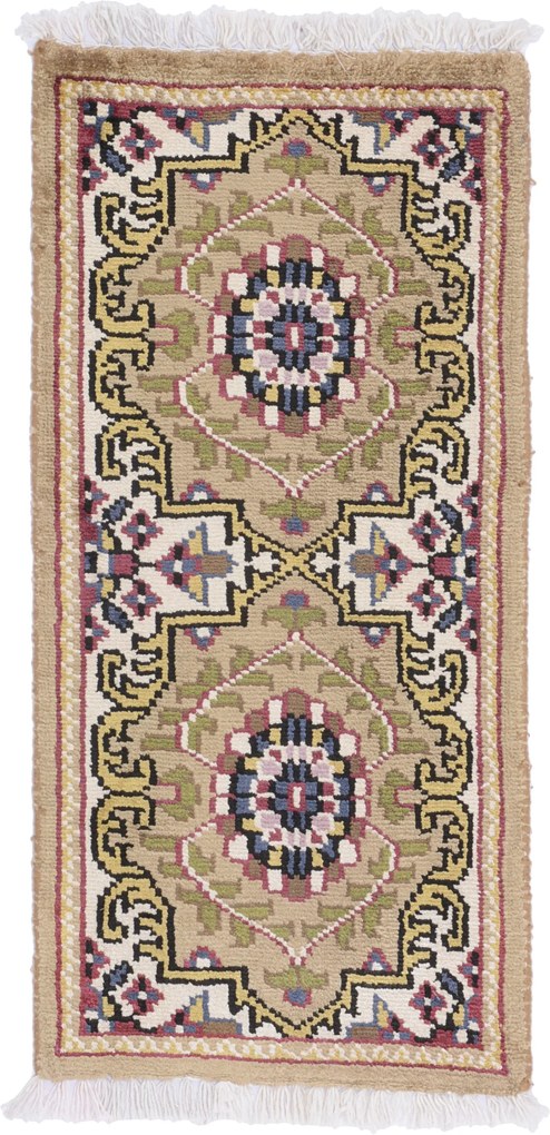 Agra Tappeto orientale 60x30 (Indian) Annodato A Mano