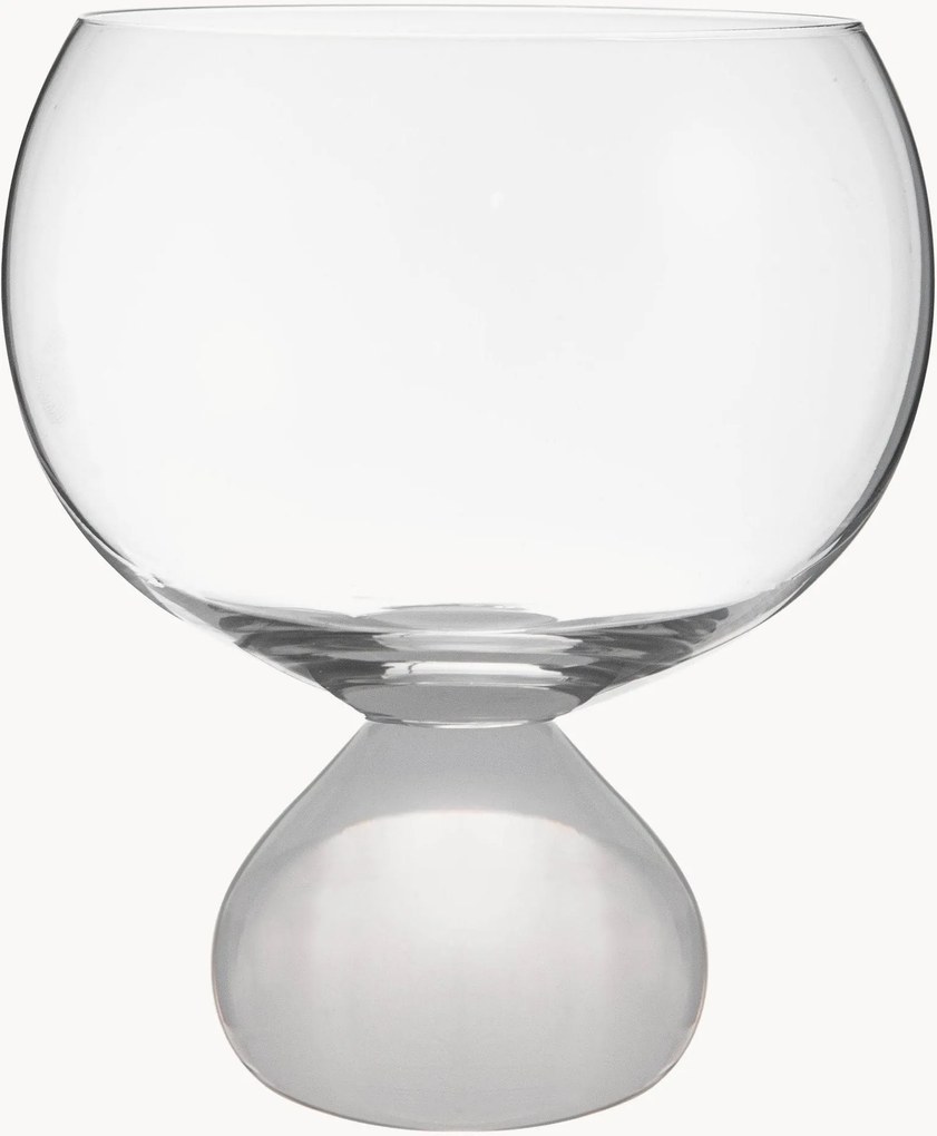 Set di 2 bicchieri da gin in cristallo fatti a mano Zephyr