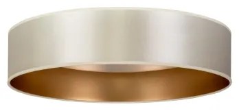Duolla - Plafoniera LED ROLLER LED/24W/230V diametro 45 cm argento/oro