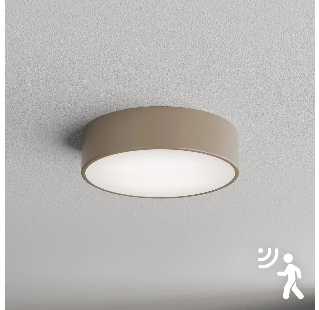 Brilagi - Plafoniera con sensore CLARE 2xE27/24W/230V diametro 30 cm beige
