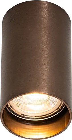 Set di 4 faretti moderni bronzo scuro 5,5 cm - Tuba