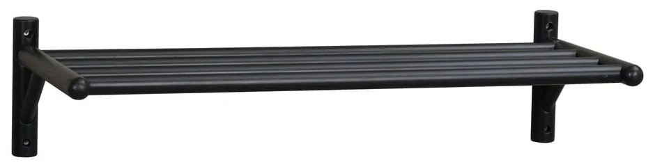 Scarpiera sospesa nera in legno di quercia Milford - Rowico