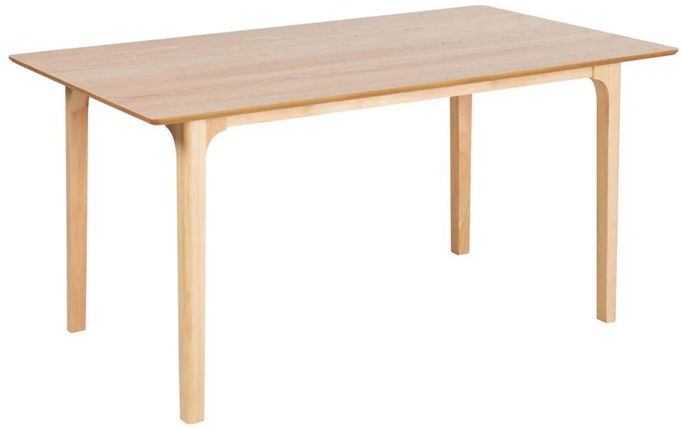 Tavolo da pranzo legno chiaro 160 x 90 cm DELMAS Beliani