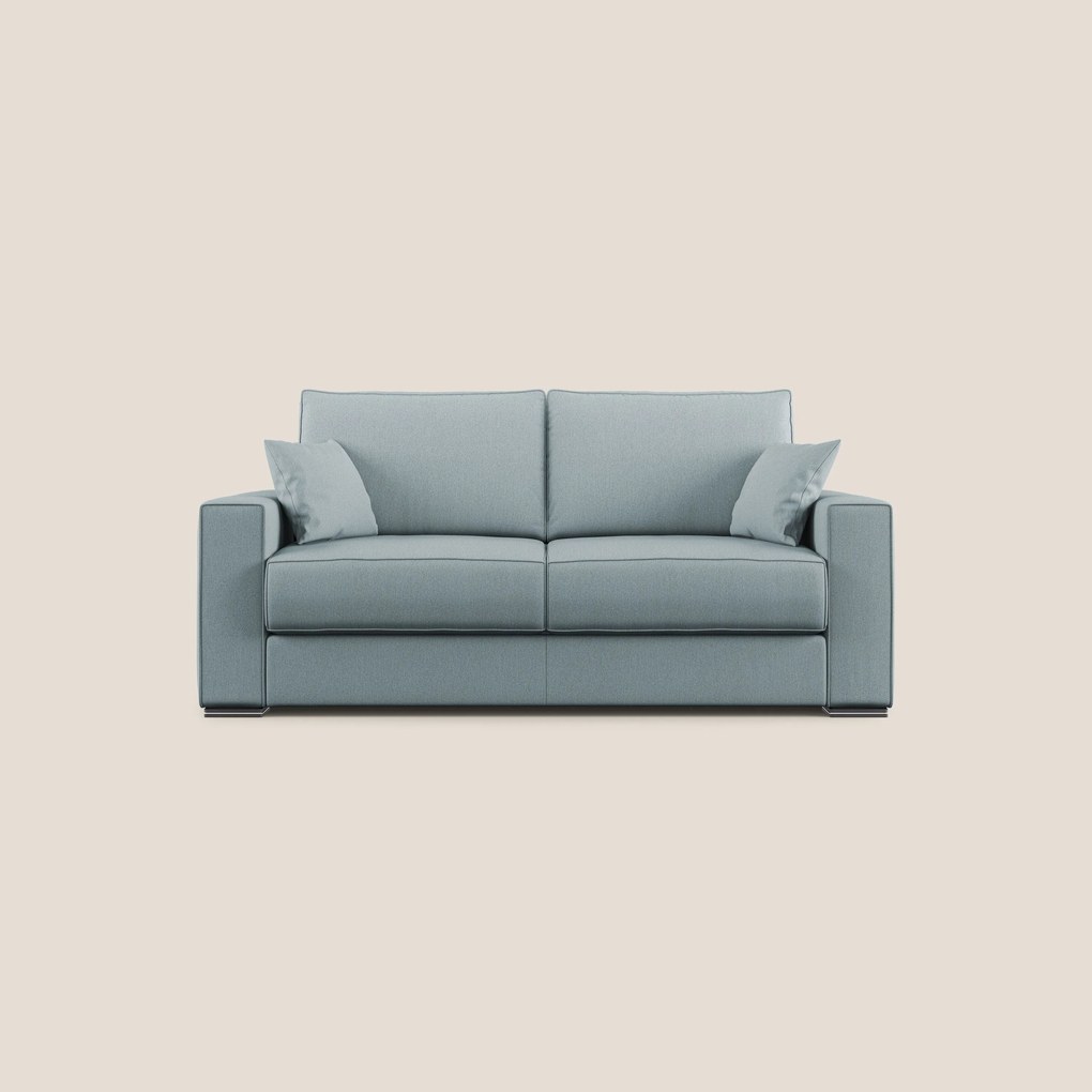 Dream Divano letto moderno dai morbidi cuscini in tessuto smacchiabile T05