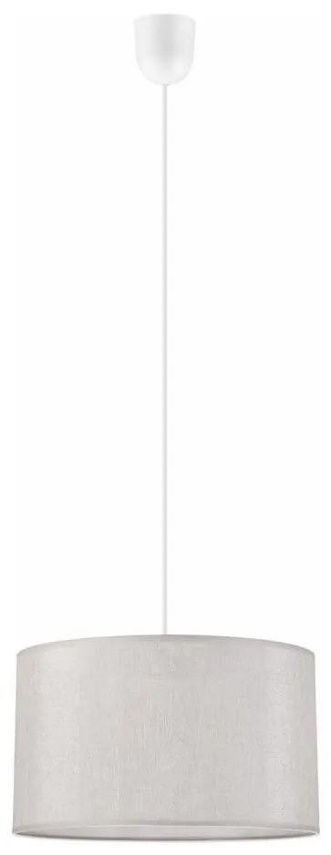 Lampadario a sospensione con filo MONTE 1xE27/60W/230V argento