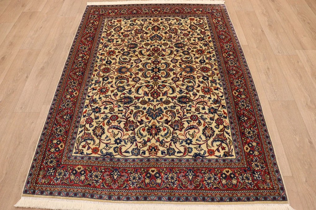 Sarouk Tappeto 150x200 (Iran) Annodato A Mano
