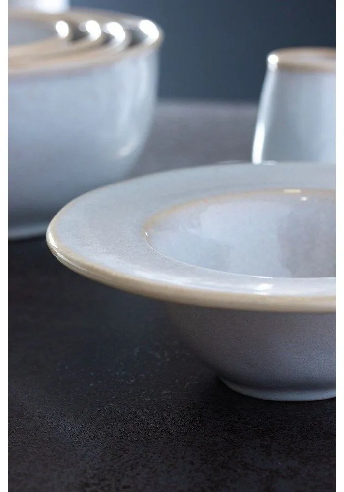 Piatto fondo in gres bianco , ⌀ 19 cm Roda - Costa Nova