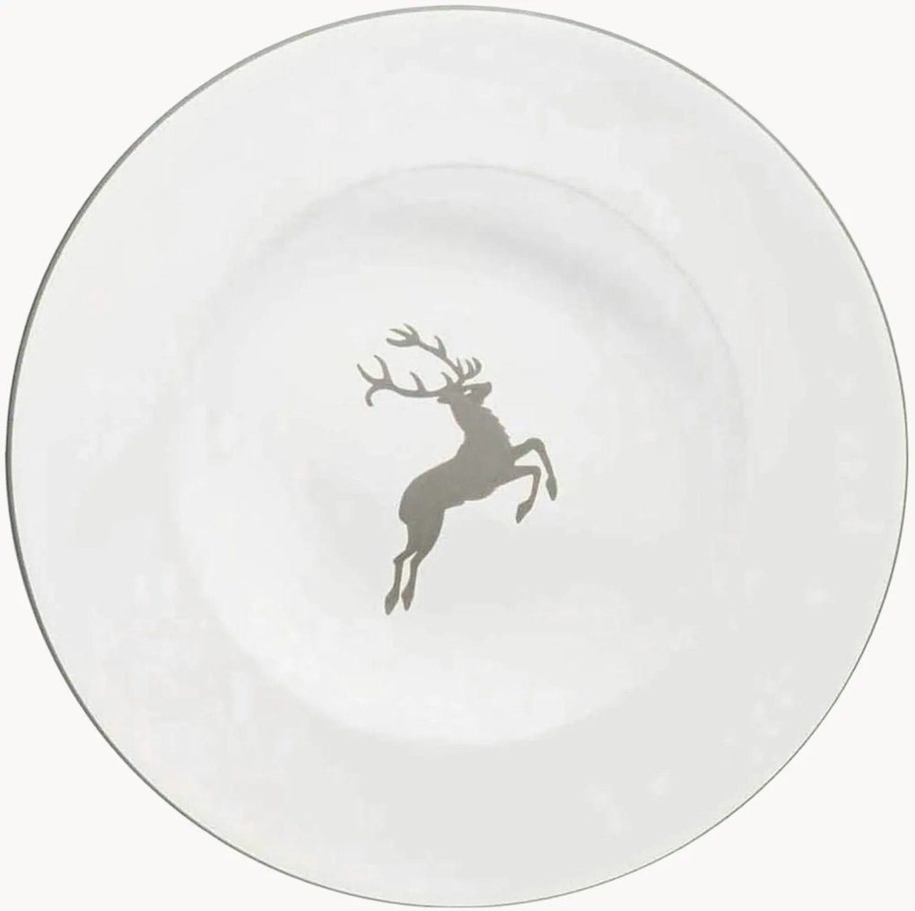 Piatto per pasta fatto a mano Grey Deer