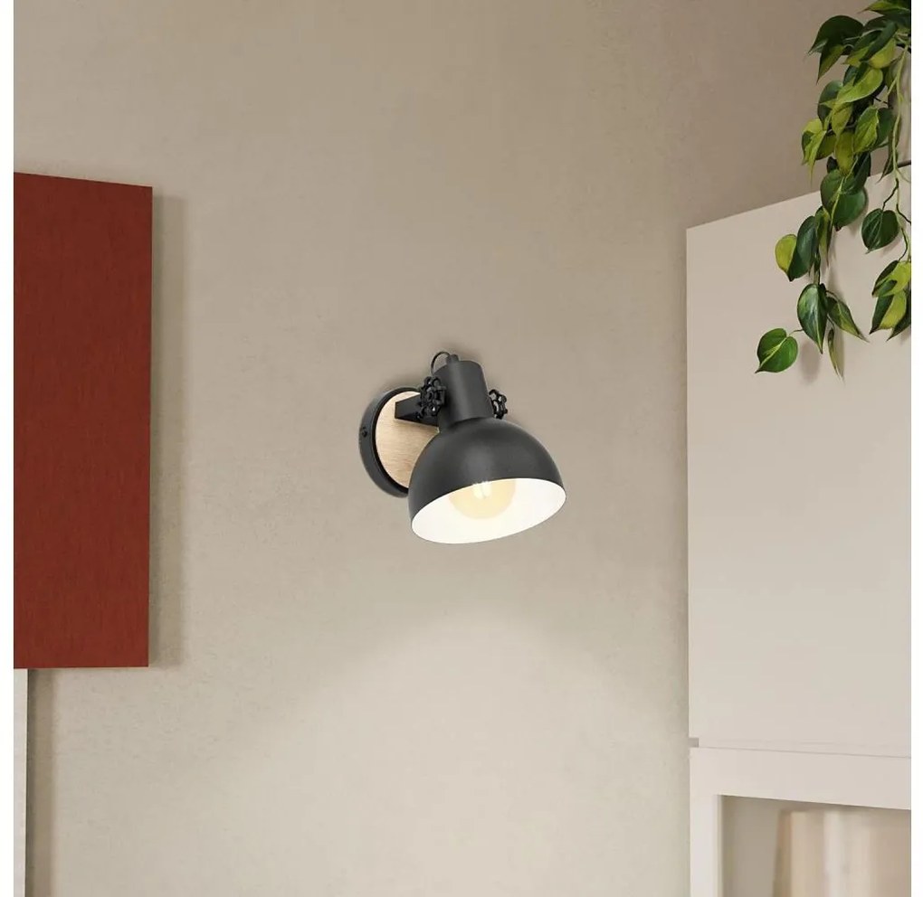 Eglo 44057 - Applique da parete LUBENHAM 1xE27/28W/230V
