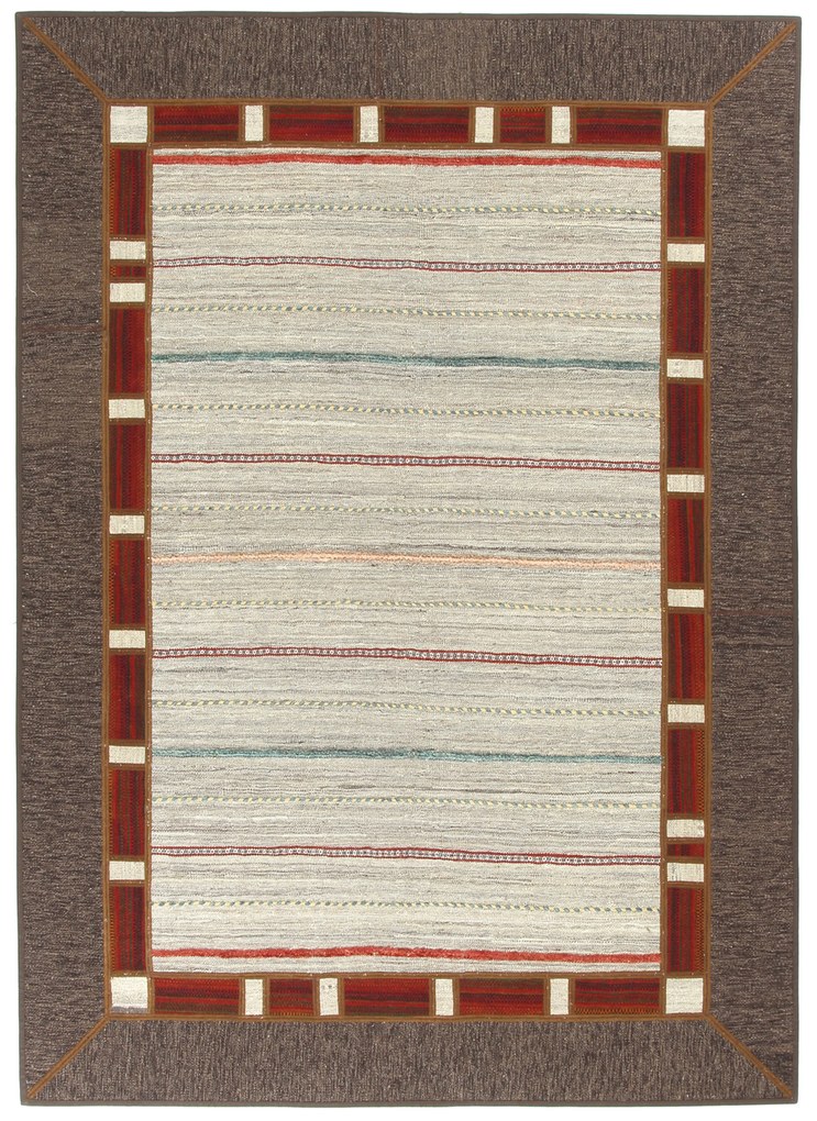Kilim Tappeto 240x170 (Iran) Tessuto A Mano