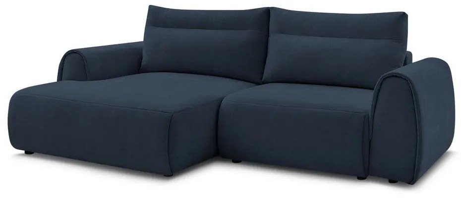 Divano angolare in blu scuro Aden – Bobochic Paris