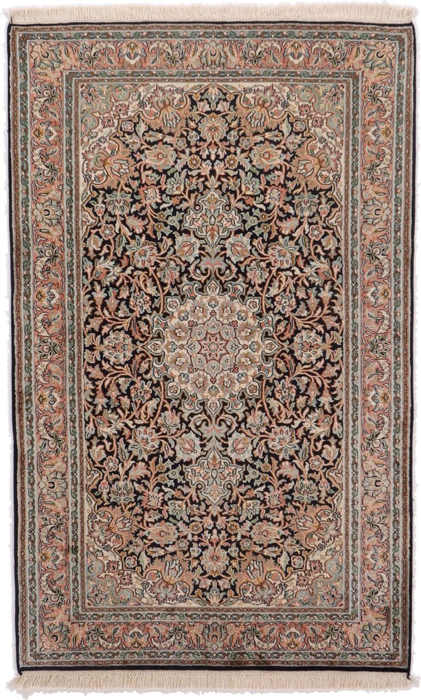 Cashmere Silk Tappeto 90x150 (Indian) Annodato A Mano