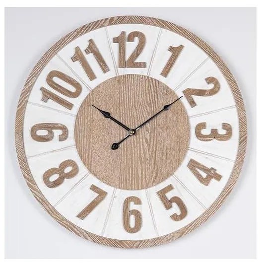 Orologio da parete 1xAA diametro 60 cm beige/bianco