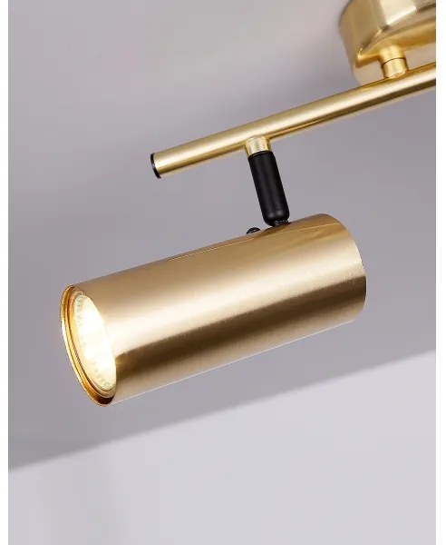 Faretto COLLY 2xGU10/15W/230V oro