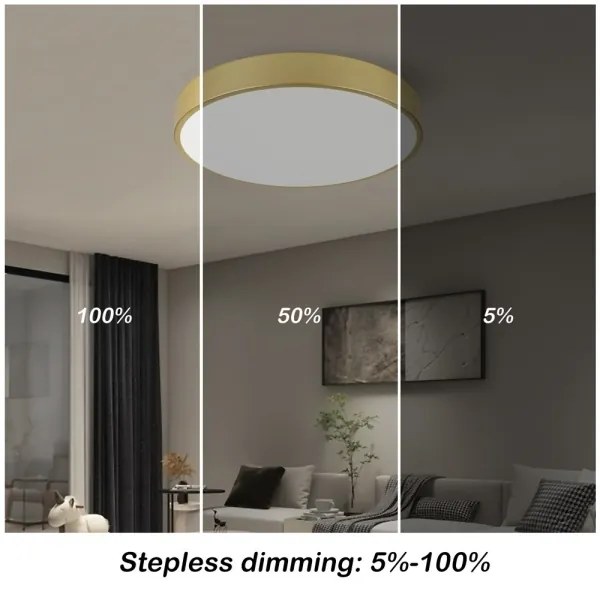 Immax NEO 07292L - LED+CCT dimmerabile plafoniera SEMPLICI 36W/230V Ø 40 cm + telecomando