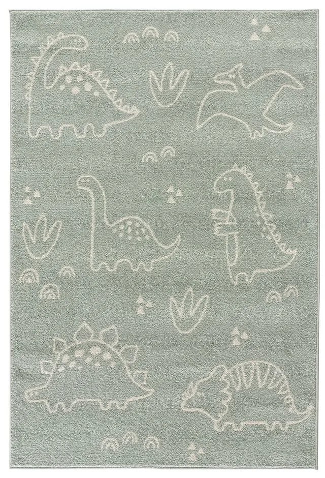 Tappeto per bambini verde chiaro 120x170 cm Beats - Universal