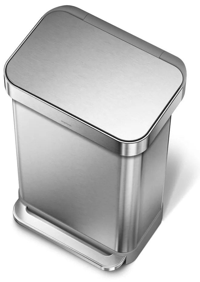 Bidone a pedale in acciaio inox 45 l - simplehuman