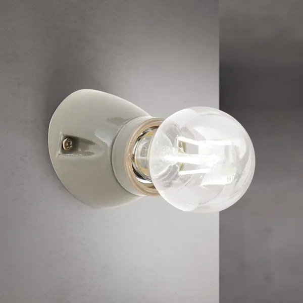 Orion - Applique da parete FROST 1xE27/60W/230V grigia