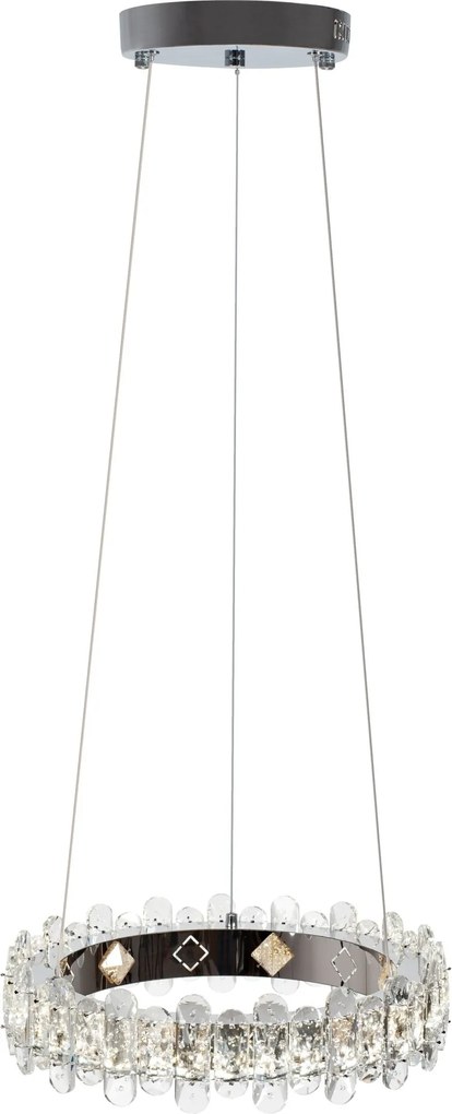 Plafoniera LED in cristallo APP1041-CP + telecomando