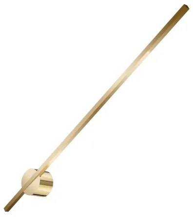 MAXLIGHT W0297 - Applique a LED da esterno RAGNO LED/8,4W/230V IP44 oro