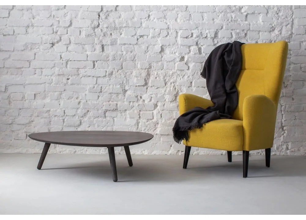 Tavolino in legno di frassino grigio Contrast Pick - Ragaba